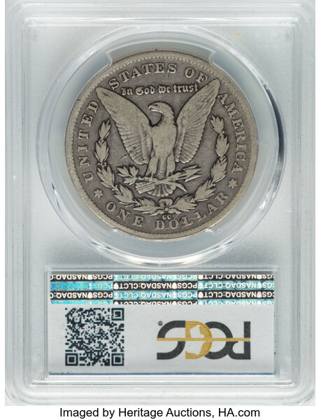 1881-CC $1 VG10 CAC thumbnail 2