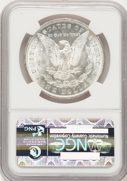 1880/9-S $1  Overdate MS63 thumbnail 8