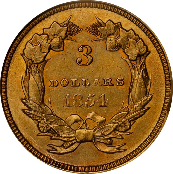 1854 $3 VF20 thumbnail 17