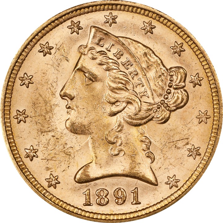 1891 $5  MS thumbnail 9