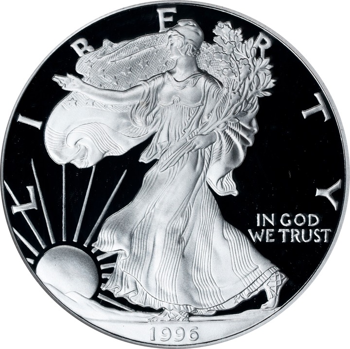1996-P $1  Silver Eagle PR DCAM thumbnail 19