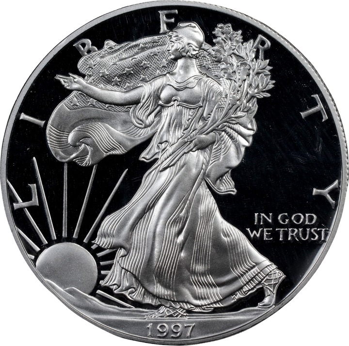 1997-P $1  Silver Eagle PR DCAM thumbnail 20