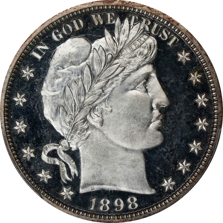 Barber Half Dollar 50c 1892-1915 PR CAM [Type] PR63 CAM CAC thumbnail 5