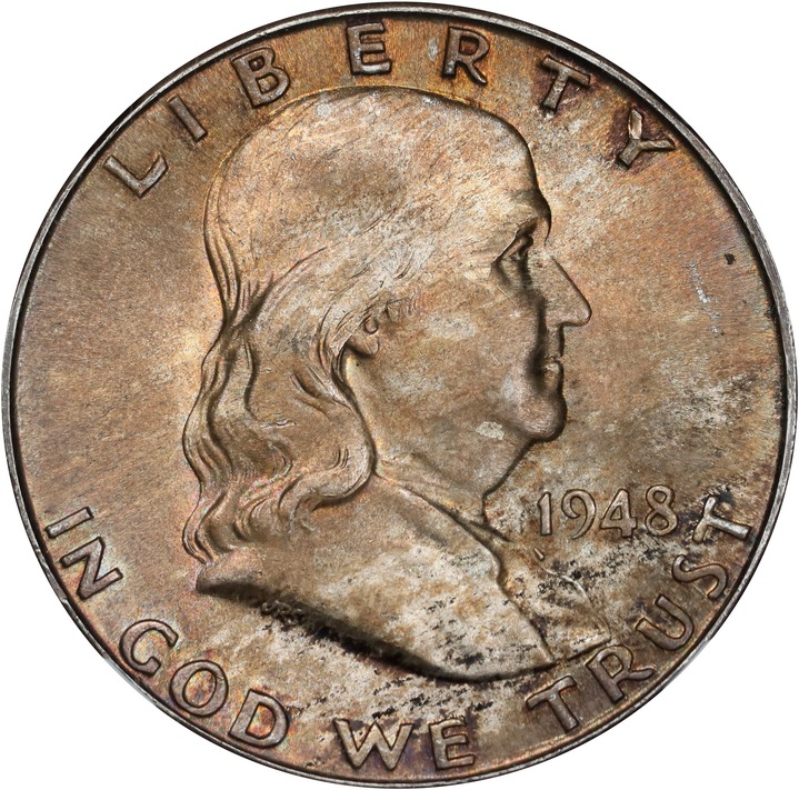 1948-D 50c MS FBL MS64 FBL thumbnail 7
