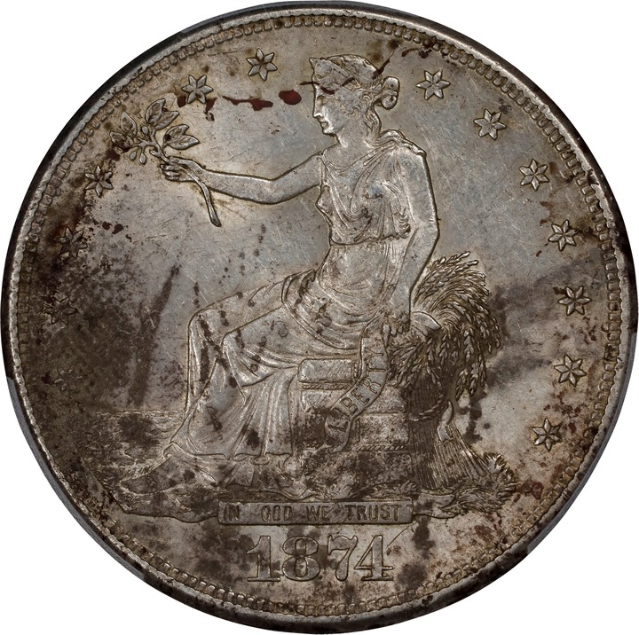 1874-S Trade$ Chopmarked VF25 CAC thumbnail 17