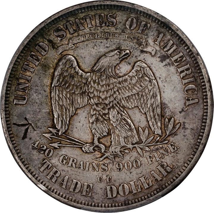 1875-CC Trade$ Chopmarked MS thumbnail 13