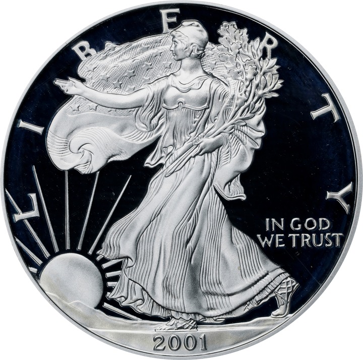 2001-W $1  Silver Eagle PR DCAM PR65 DCAM CAC thumbnail 24