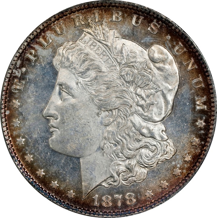 1878 8TF $1  Spiked Eye, VAM-14.8 MS60 thumbnail 24