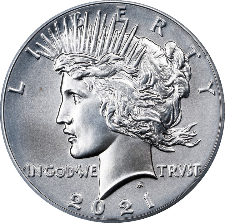 2021 S$1 Peace, 100th Anniversary MS69 thumbnail 9