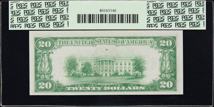 1934 $20  Atlanta, Star Replacement (Fr. 2054F*) thumbnail 3