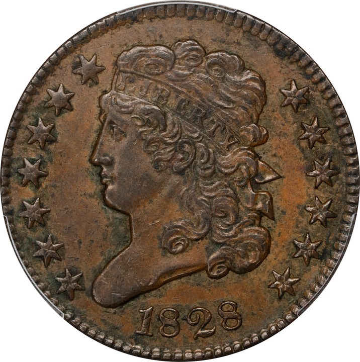 1828 1/2c 13 Stars MS BN thumbnail 9