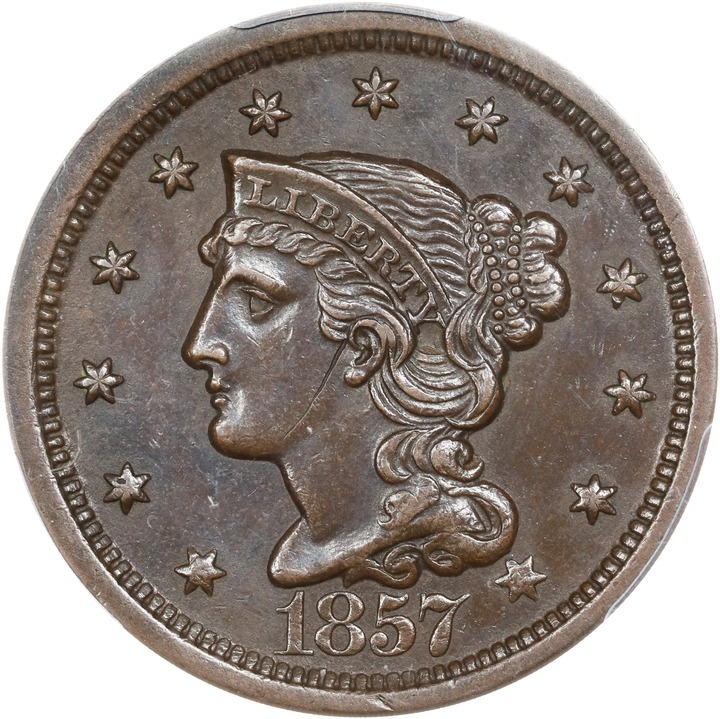 1857 1c Large Date MS BN thumbnail 8
