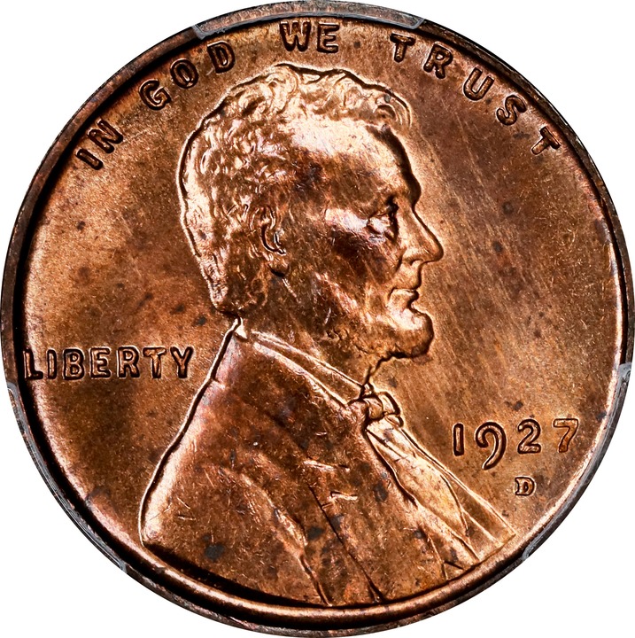 1927-D 1c MS RB MS64 RB thumbnail 5
