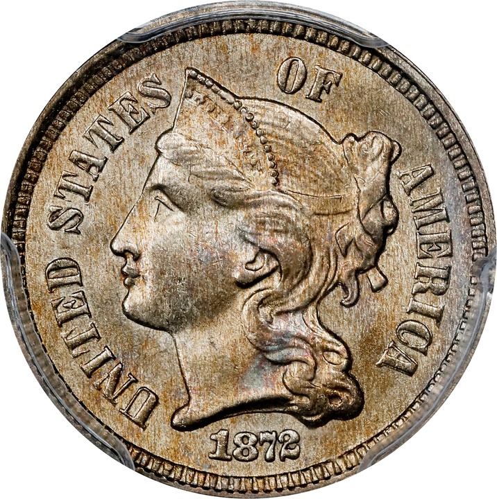 Image for 1872 3cN MS64