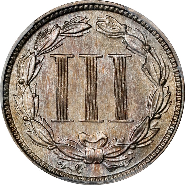 1872 3cN MS64 thumbnail 2