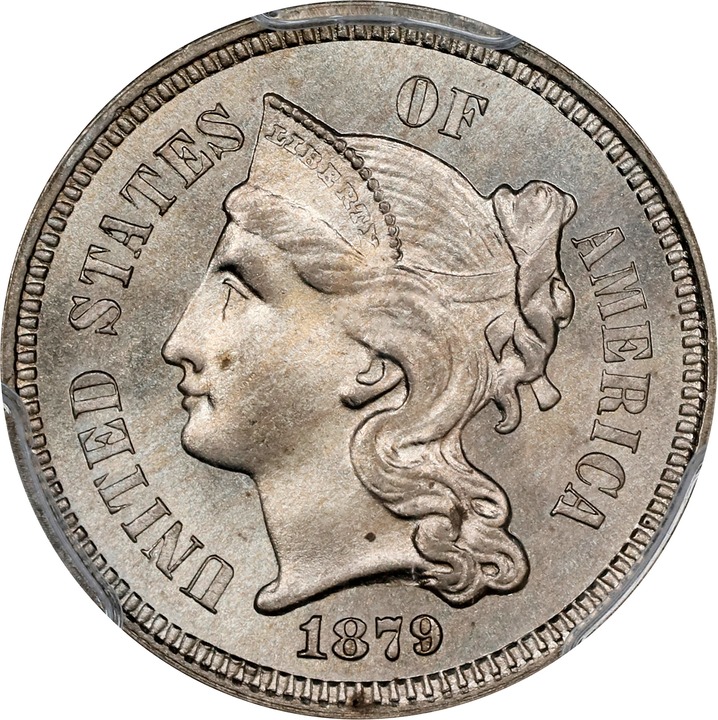 Image for 1879 3cN MS64
