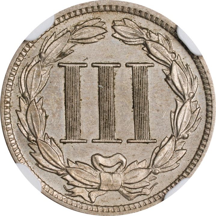 1889 3cN AU55 CAC thumbnail 13