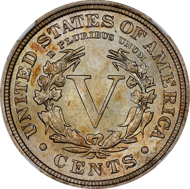 1912 5c MS66 CAC thumbnail 3