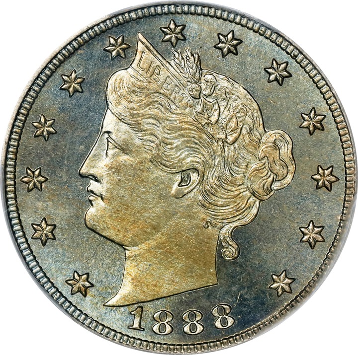 1888 5c PR66 thumbnail 5