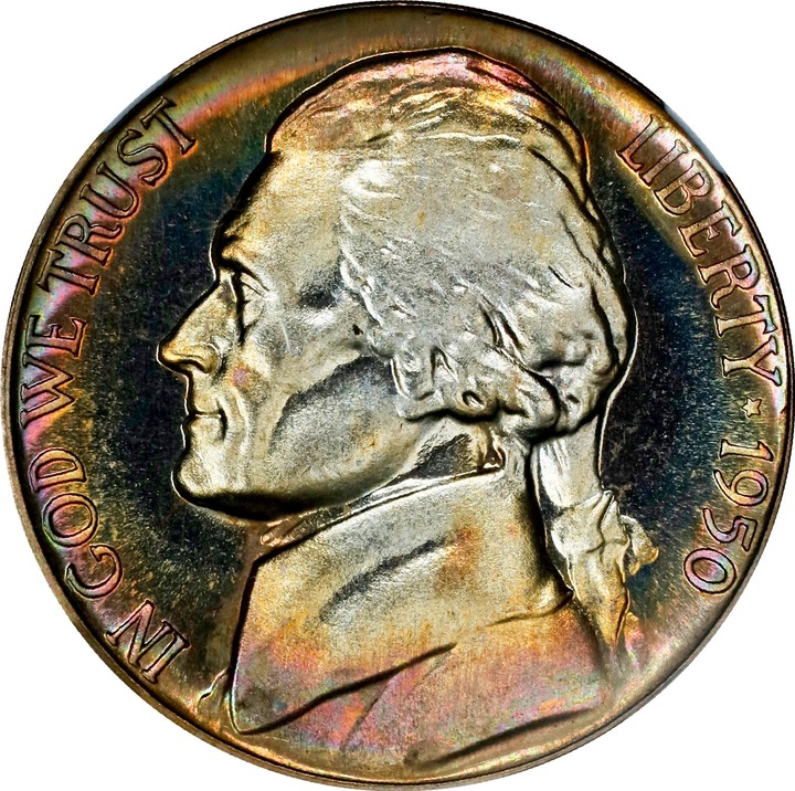 1950 5c PR67 CAC thumbnail 7