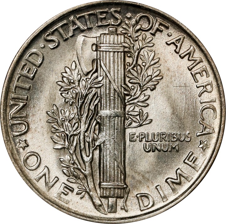 1917 10c MS65 thumbnail 2