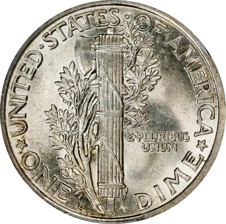 1917-D 10c MS64 thumbnail 2