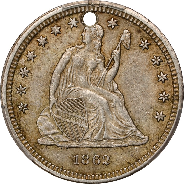 1862-S 25c MS thumbnail 6