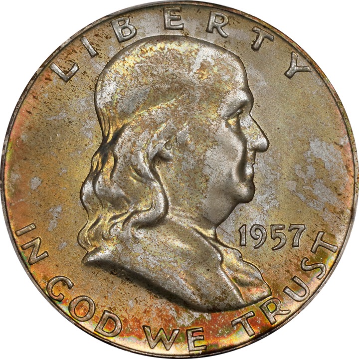 1957-D/D 50c Repunched Mintmark, FS-502 MS thumbnail 8