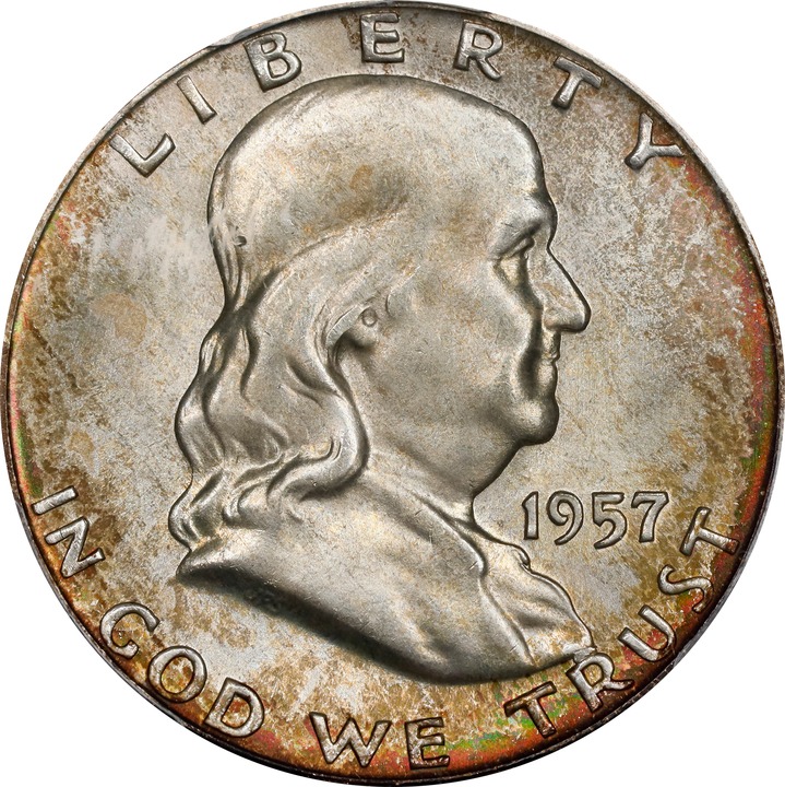 1957-D/D 50c Repunched Mintmark, FS-502 MS thumbnail 9