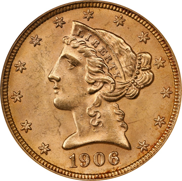 1906-D $5  MS thumbnail 10