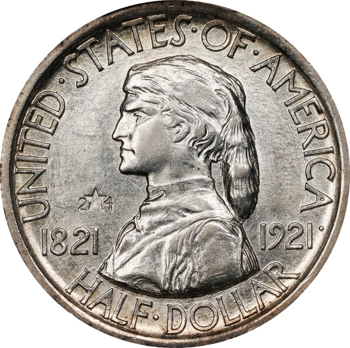 1921 50c Missouri, 2x4 XF40 thumbnail 13