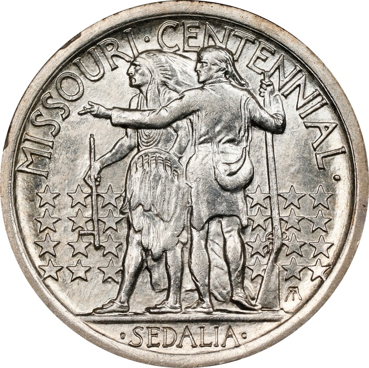 1921 50c Missouri, 2x4 XF40 thumbnail 14