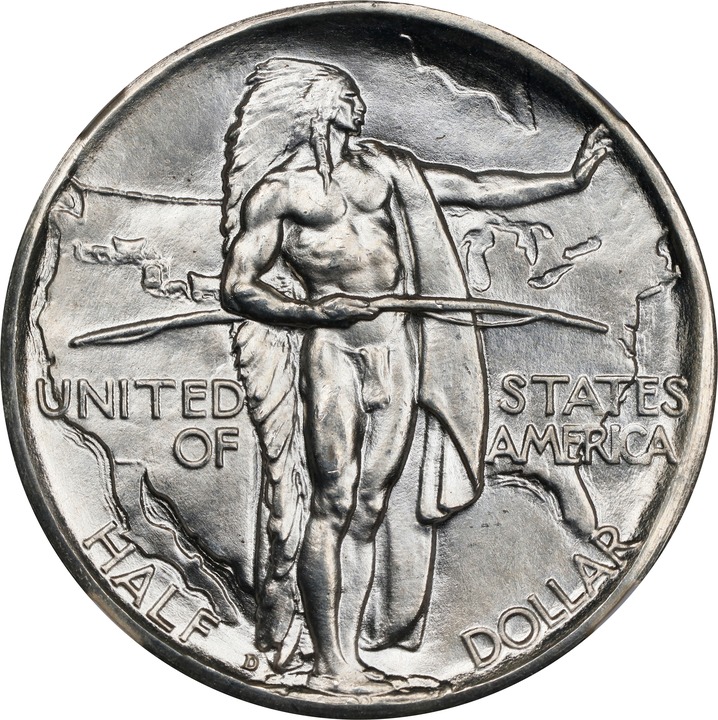 1937-D 50c Oregon Trail AU50 CAC thumbnail 17