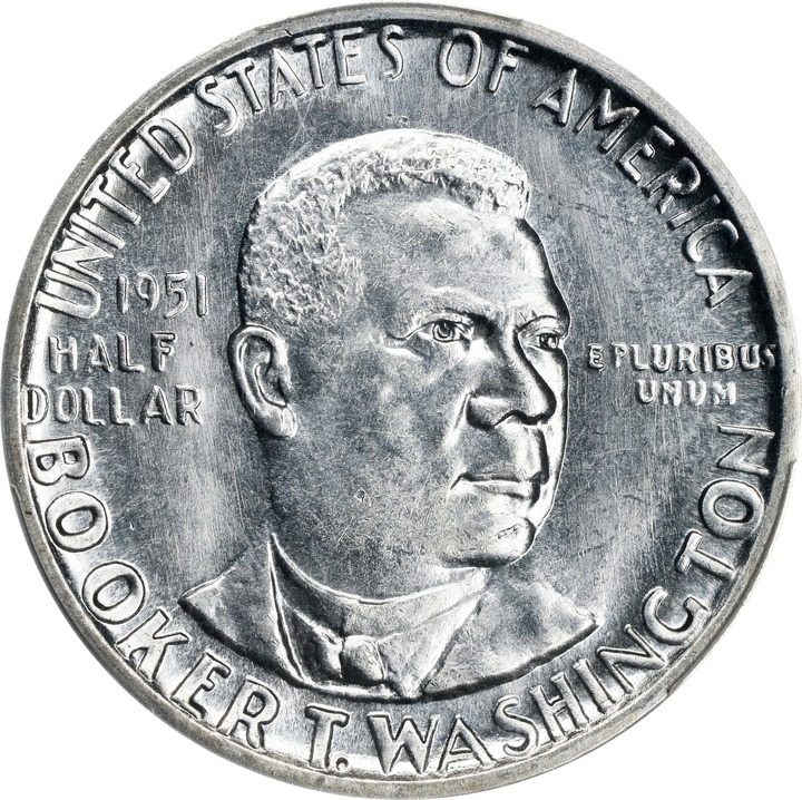 1951-S 50c Booker T. Washington MS66 thumbnail 3