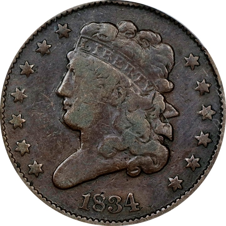 1834 1/2c MS BN AG3 BN thumbnail 7