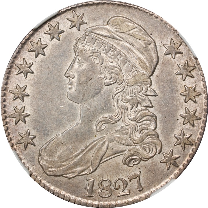 1827 50c Square Base 2, O-104 VF30 thumbnail 15