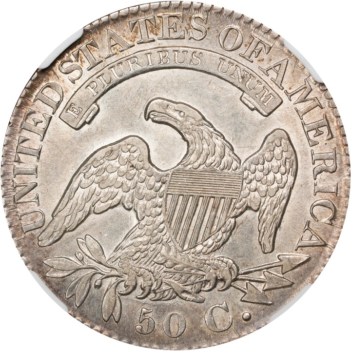 1827 50c Square Base 2, O-104 VF30 thumbnail 16