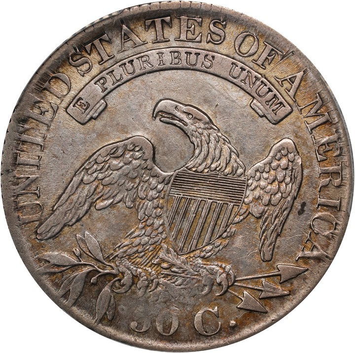 1827 50c Square Base 2, O-139 VF20 thumbnail 3