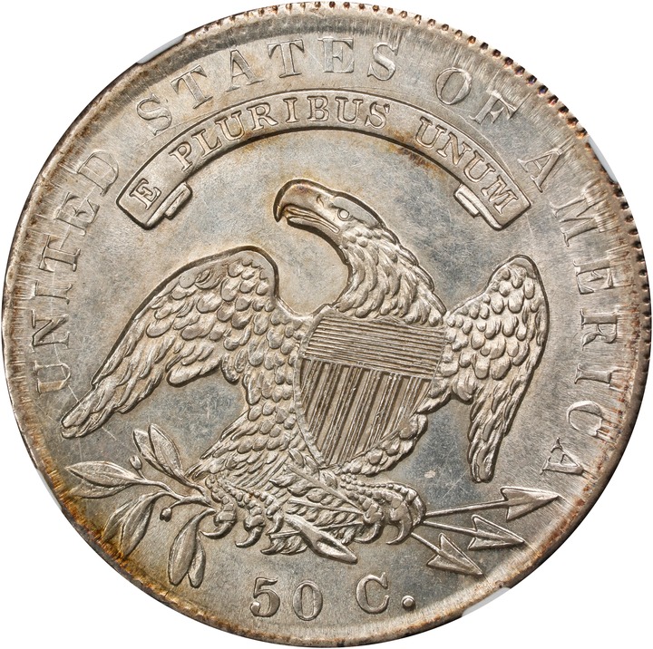 1834 50c Small Date, Small Letters, O-110 F15 thumbnail 21