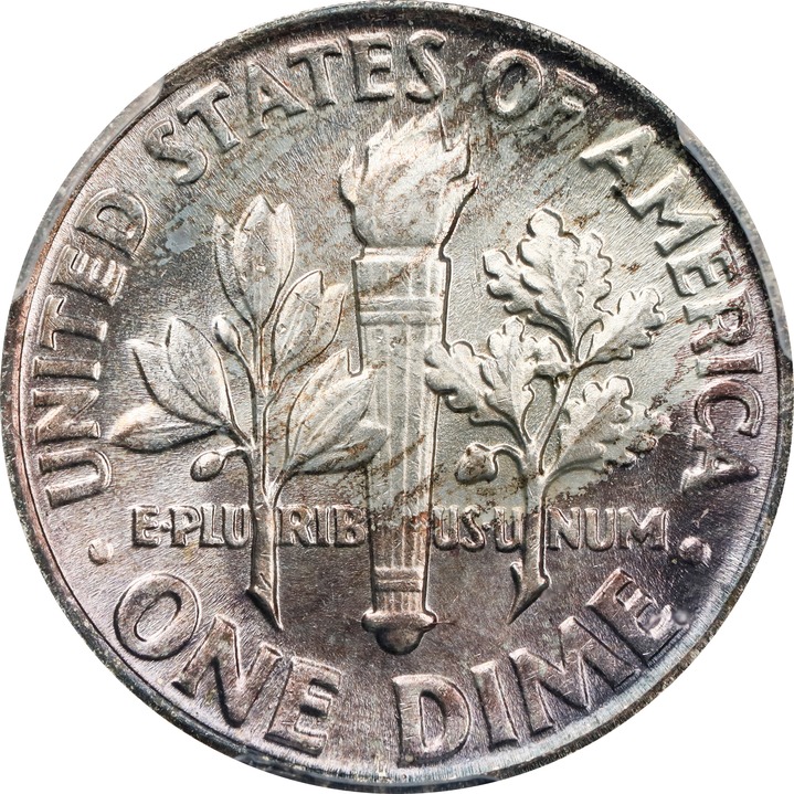 1962 10c MS FB MS67 FB thumbnail 4