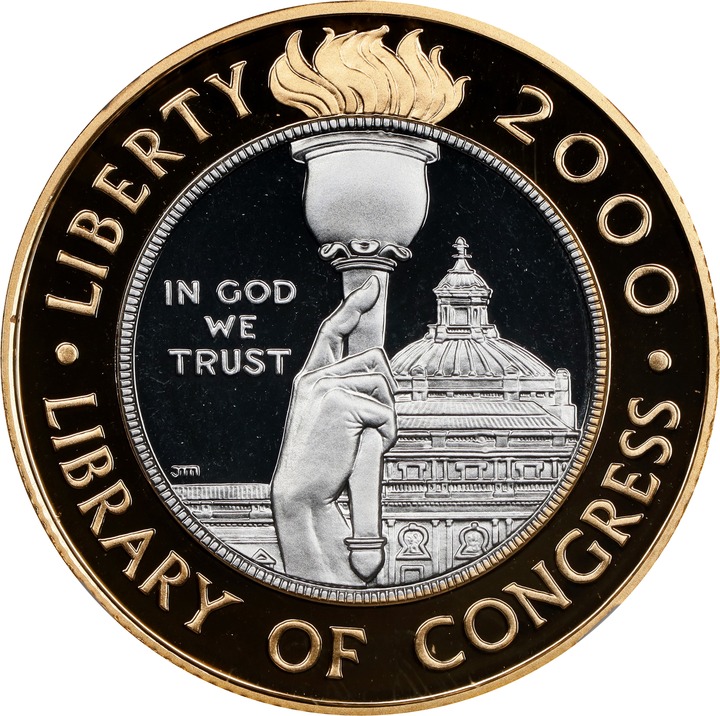 2000-W G/P$10 Library of Congress Bicentennial PR DCAM thumbnail 18