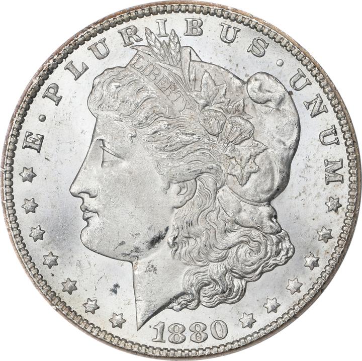 1880/79-CC $1  Reverse of 1878, GSA Hoard, Hard package, VAM-4 MS61 thumbnail 3
