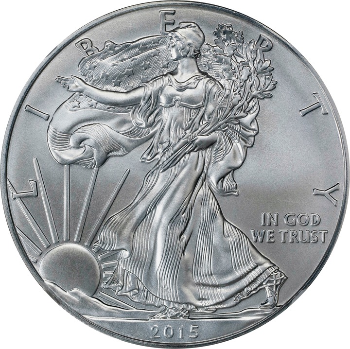 2015-W $1  Silver Eagle, Burnished MS thumbnail 15