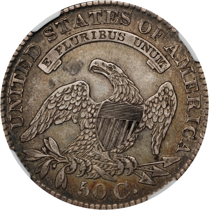 1829/7 50c Overdate, O-102a MS66 thumbnail 8