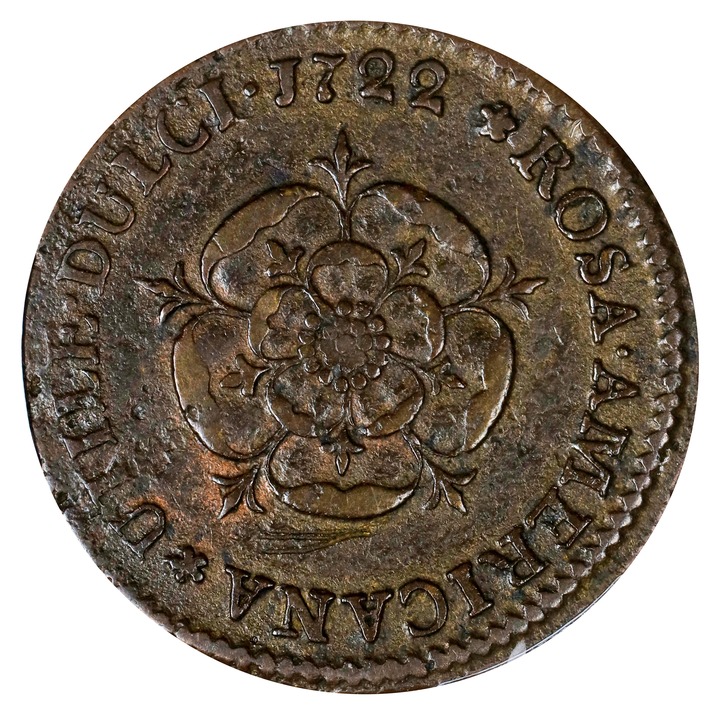 1722 1P Rosa Americana, UTILE DULC MS BN thumbnail 11