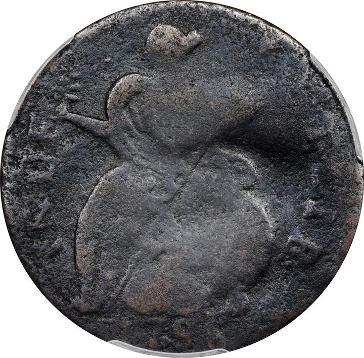 1786 Copper Vermont, Baby Head MS BN thumbnail 11