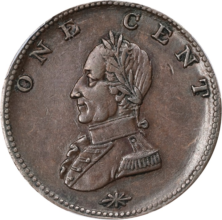 Doubled Head Cent Washington MS BN AG3 BN thumbnail 4