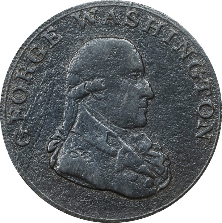 1795 1/2 P Washington LIBERTY AND SECURITY, ASYLUM Edge MS BN thumbnail 3