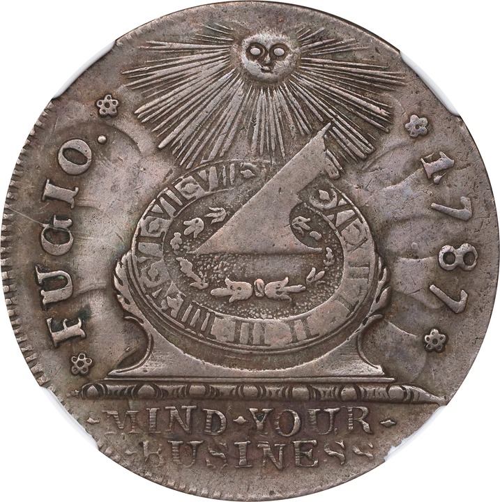 1787 Fugio 1c 4 Cinquefoils, STATES UNITED, 1/1, Newman 10-T MS BN VG10 BN thumbnail 23