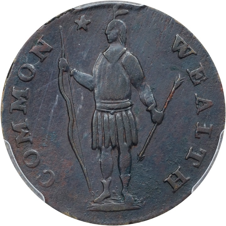 1788 Cent Massachusetts, With Period MS BN thumbnail 17